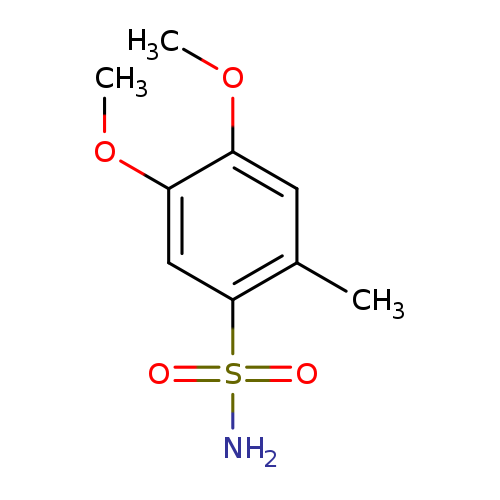 4,5-dimethoxy-2-methylbenzene-1-sulfonamide