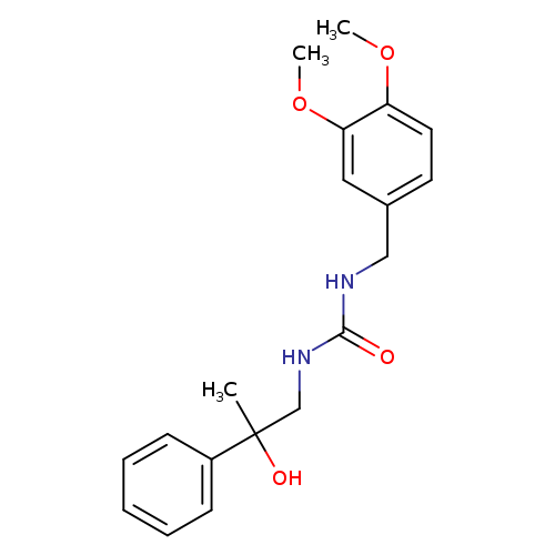 3-[(3,4-dimethoxyphenyl)methyl]-1-(2-hydroxy-2-phenylpropyl)urea
