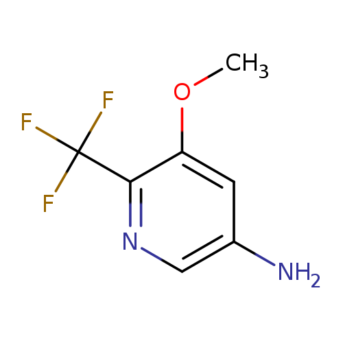 5-methoxy-6-(trifluoromethyl)pyridin-3-amine