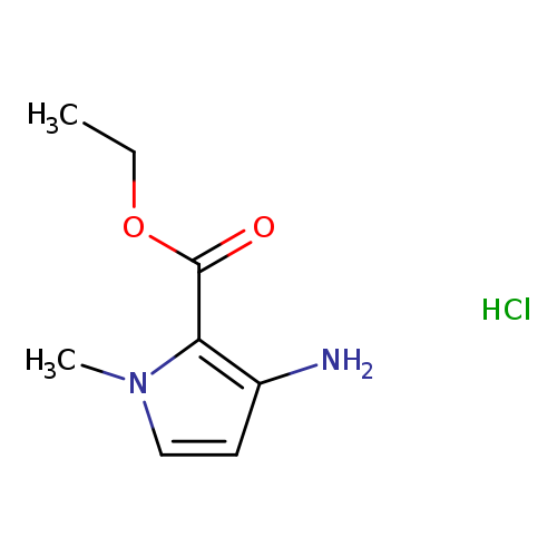 ethyl 3-amino-1-methyl-1H-pyrrole-2-carboxylate hydrochloride