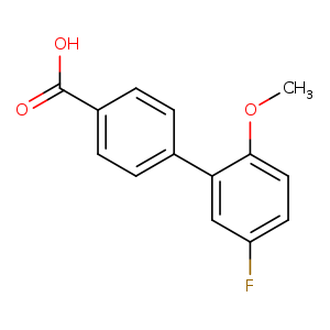 4-(5-Fluoro-2-methoxyphenyl)benzoic acid