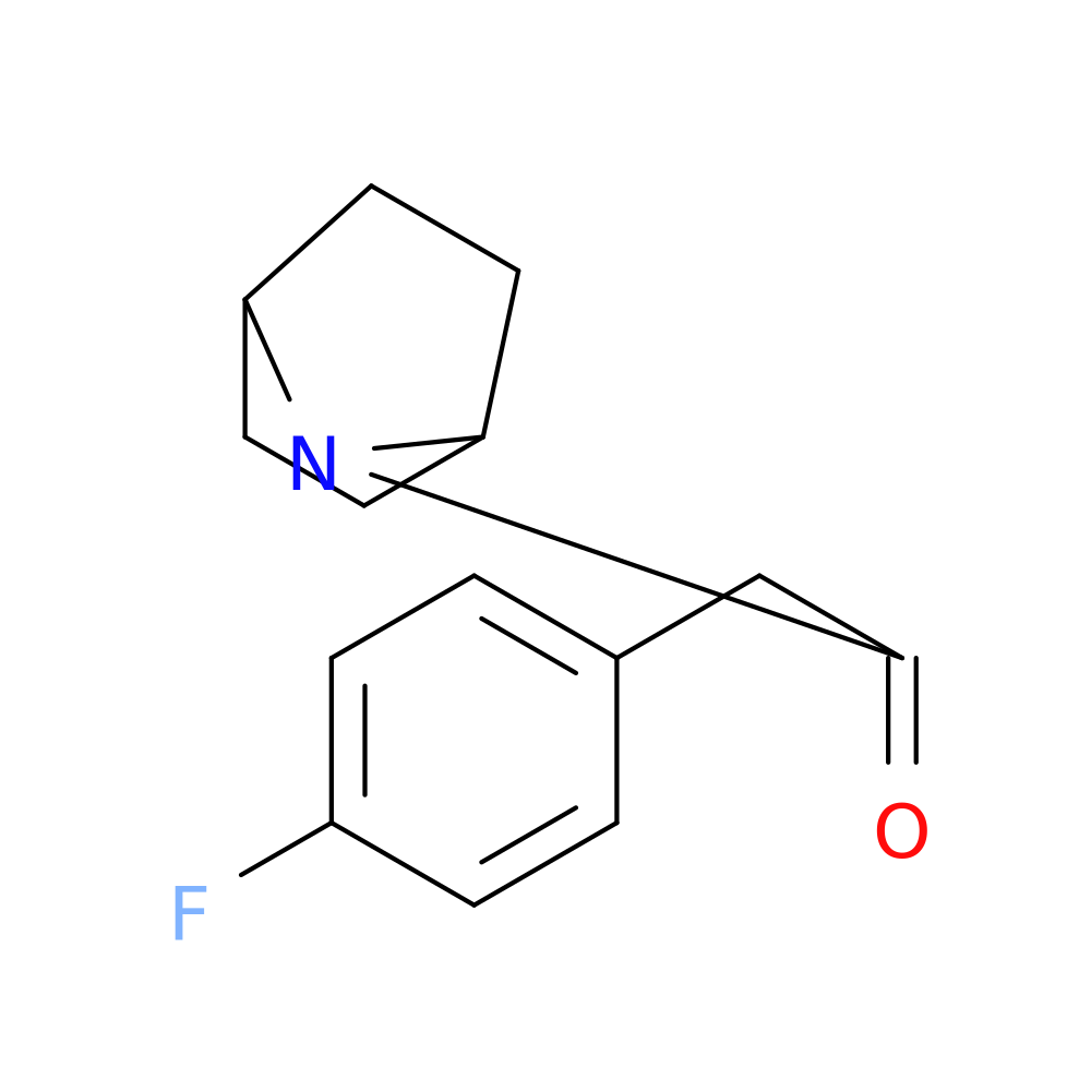 1-{7-azabicyclo[2.2.1]heptan-7-yl}-2-(4-fluorophenyl)ethan-1-one