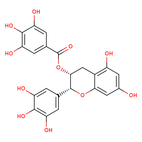 Benzoic acid, 3,4,5-trihydroxy-,(2R,3R)-3,4-dihydro-5,7-dihydroxy-2-(3,4,5-trihydroxyphenyl)-2H-1-benzopyran-3-yl ester