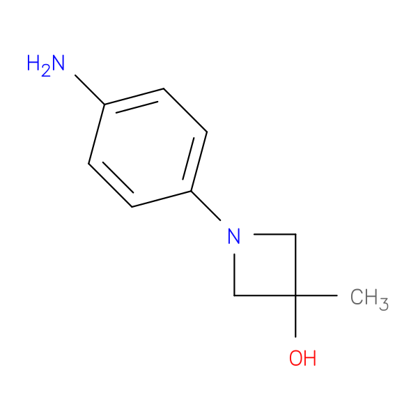 1-(4-aminophenyl)-3-methylazetidin-3-ol