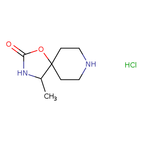 4-methyl-1-oxa-3,8-diazaspiro[4.5]decan-2-one hydrochloride