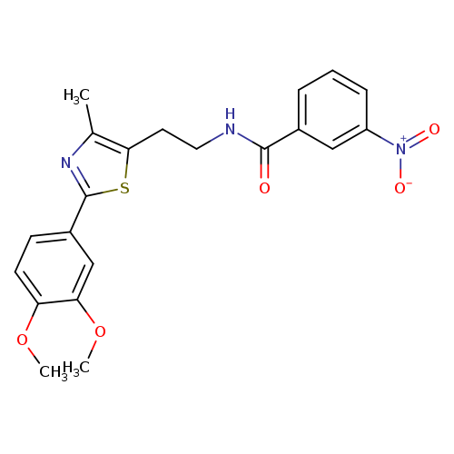 N-{2-[2-(3,4-dimethoxyphenyl)-4-methyl-1,3-thiazol-5-yl]ethyl}-3-nitrobenzamide