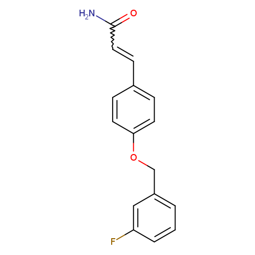 2-Propenamide, 3-[4-[(3-fluorophenyl)methoxy]phenyl]-
