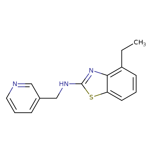 4-Ethyl-N-(pyridin-3-ylmethyl)-1,3-benzothiazol-2-amine