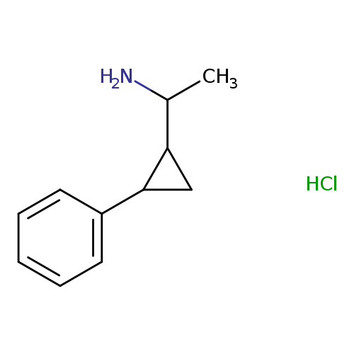 1-(2-phenylcyclopropyl)ethan-1-amine hydrochloride