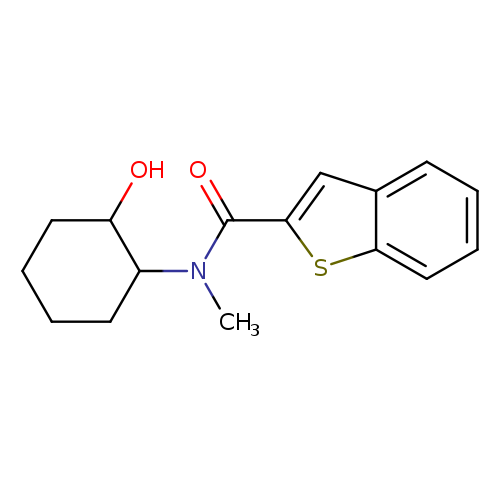N-(2-hydroxycyclohexyl)-N-methyl-1-benzothiophene-2-carboxamide