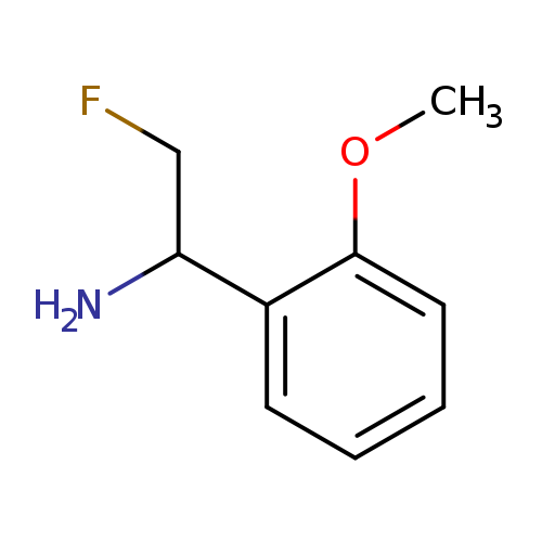 2-FLUORO-1-(2-METHOXYPHENYL)ETHAN-1-AMINE