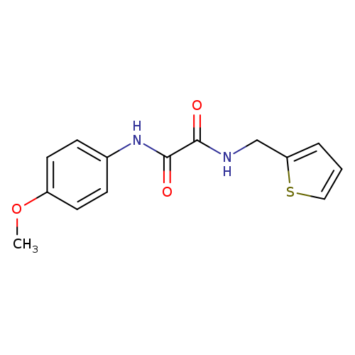 N'-(4-methoxyphenyl)-N-[(thiophen-2-yl)methyl]ethanediamide