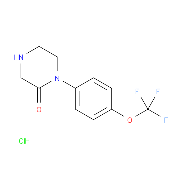 1-(4-(Trifluoromethoxy)Phenyl)Piperazin-2-One Hydrochloride