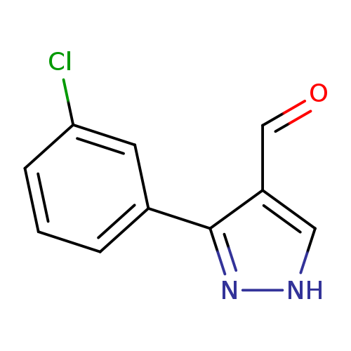 3-(3-Chlorophenyl)-1H-pyrazole-4-carbaldehyde