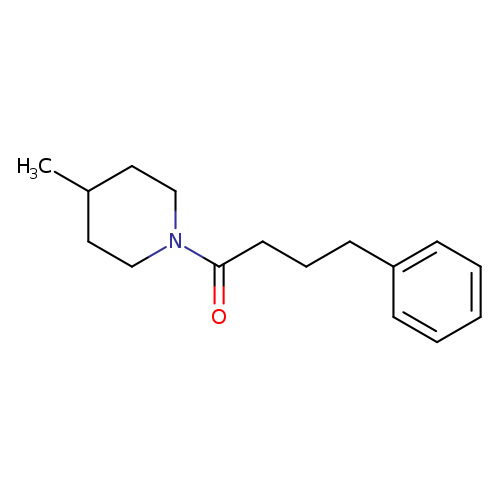 1-(4-methylpiperidin-1-yl)-4-phenylbutan-1-one