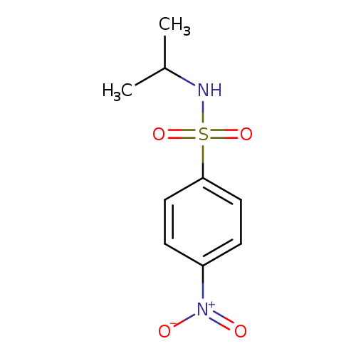 Benzenesulfonamide, N-(1-methylethyl)-4-nitro-