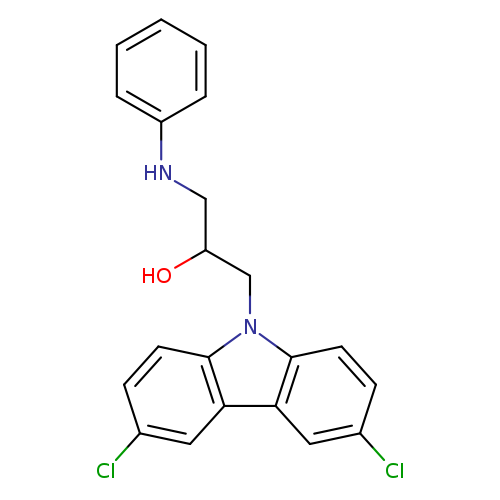 1-(3,6-dichloro-9H-carbazol-9-yl)-3-(phenylamino)propan-2-ol