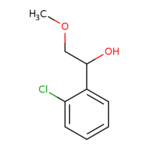 1-(2-chlorophenyl)-2-methoxyethan-1-ol