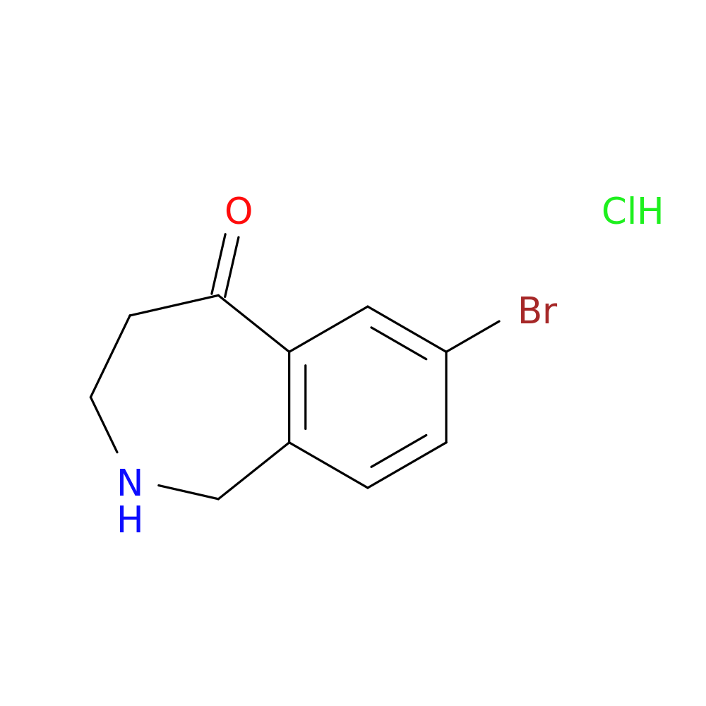 7-bromo-2,3,4,5-tetrahydro-1H-2-benzazepin-5-one hydrochloride