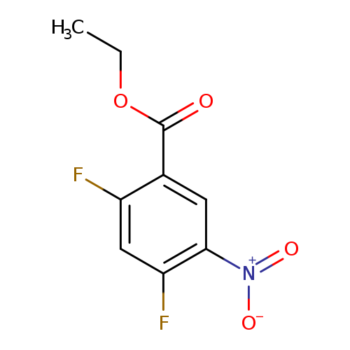 Benzoic acid, 2,4-difluoro-5-nitro-, ethyl ester