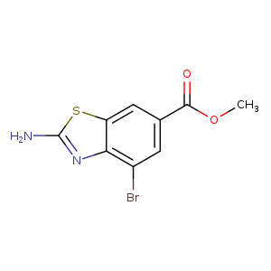 Methyl 2-amino-4-bromobenzo[d]thiazole-6-carboxylate