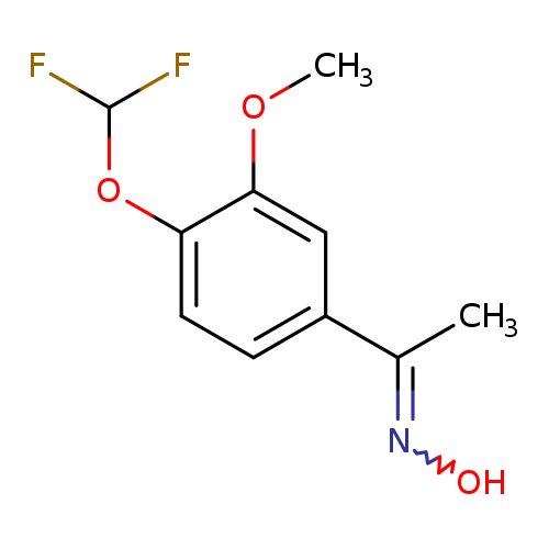 1-[4-(Difluoromethoxy)-3-methoxyphenyl]ethanone oxime