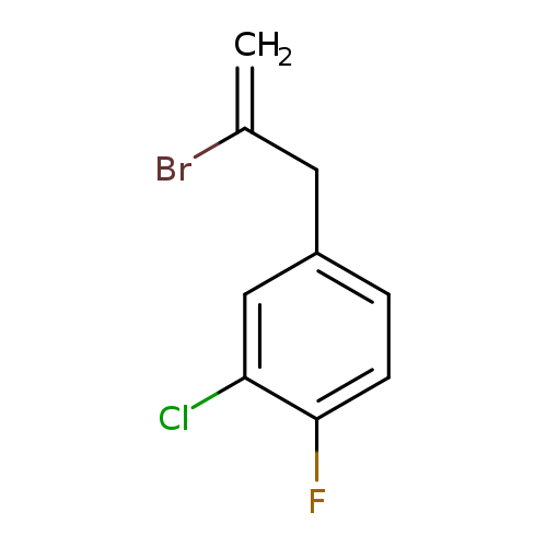 2-BROMO-3-(3-CHLORO-4-FLUOROPHENYL)-1-PROPENE