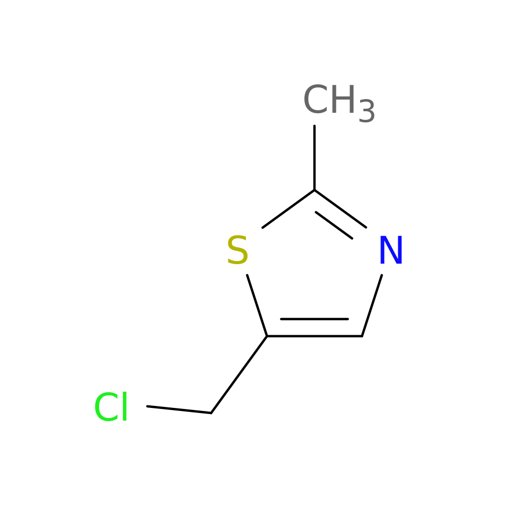 THIAZOLE, 5-(CHLOROMETHYL)-2-METHYL-