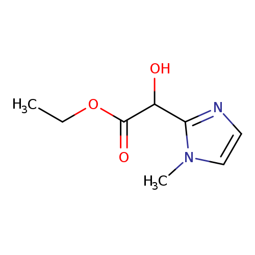 Hydroxy-(1-methyl-1H-imidazol-2-yl)-acetic acid ethyl ester