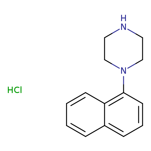 Piperazine, 1-(1-naphthalenyl)-, monohydrochloride
