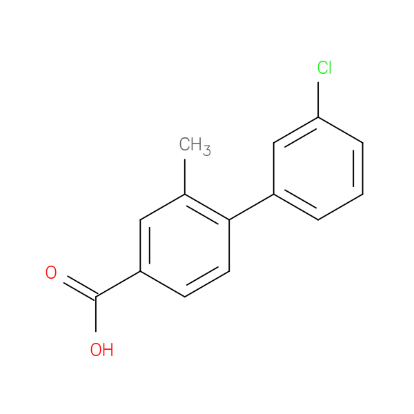 4-(3-Chlorophenyl)-3-Methylbenzoic acid