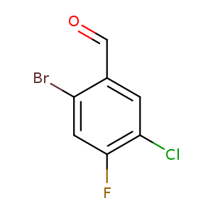 2-Bromo-5-chloro-4-fluorobenzaldehyde