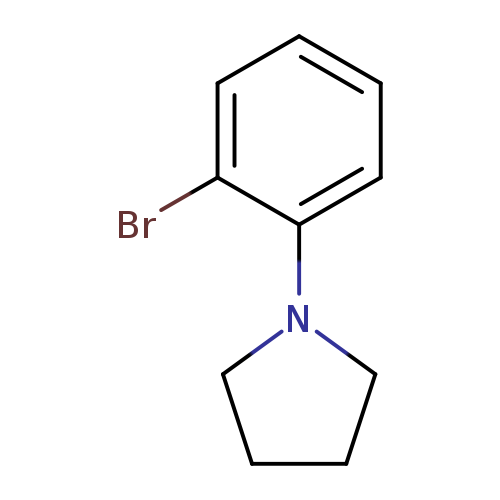 Pyrrolidine, 1-(2-broMophenyl)-