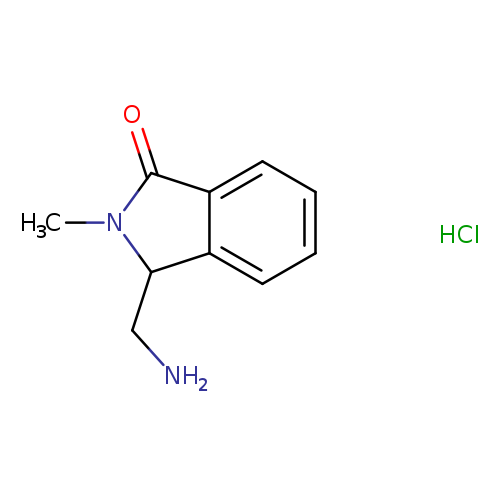 3-(aminomethyl)-2-methyl-2,3-dihydro-1H-isoindol-1-one hydrochloride