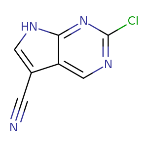 2-Chloro-7H-pyrrolo[2,3-d]pyriMidine-5-carbonitrile