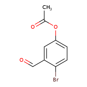 4-Bromo-3-formylphenyl acetate