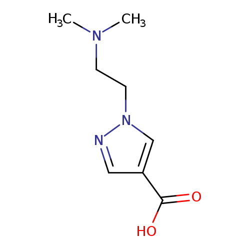 1-[2-(dimethylamino)ethyl]-1H-pyrazole-4-carboxylic acid