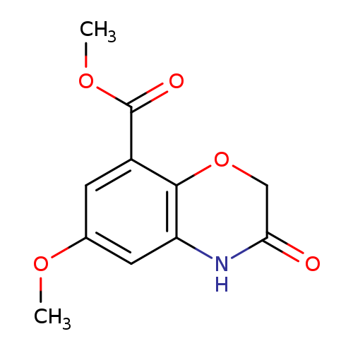 Methyl 6-methoxy-3-oxo-3,4-dihydro-2H-benzo[b][1,4]oxazine-8-carboxylate