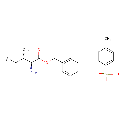 L-Isoleucine, phenylmethyl ester, 4-methylbenzenesulfonate (1:1)