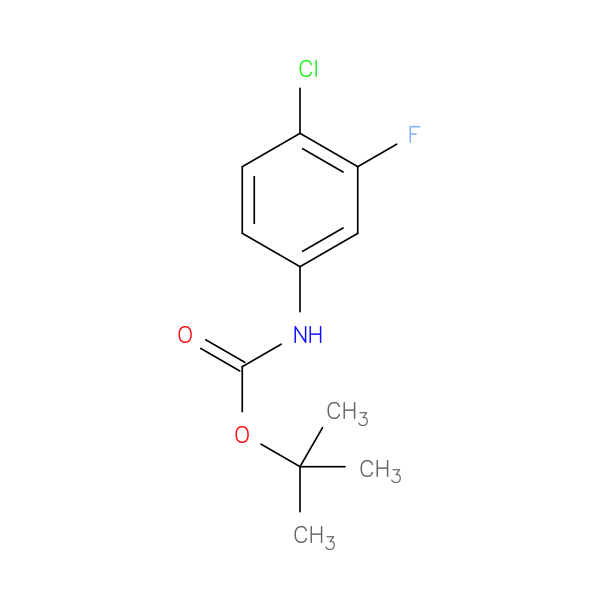 N-Boc-4-chloro-3-fluoroaniline