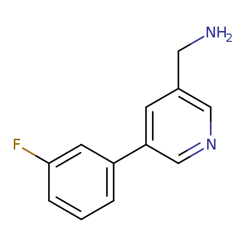 (5-(3-Fluorophenyl)pyridin-3-yl)methanamine