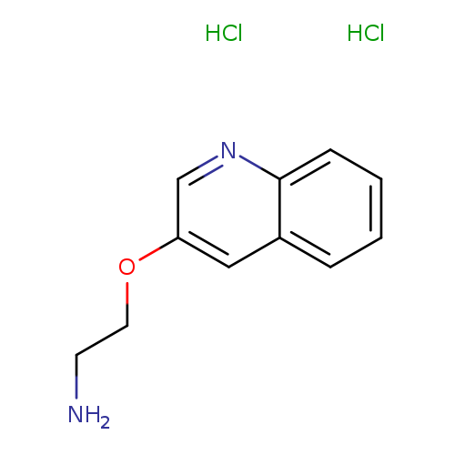 2-(quinolin-3-yloxy)ethan-1-amine dihydrochloride