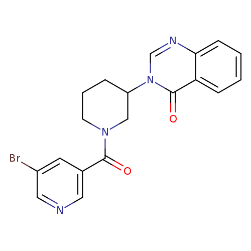 3-[1-(5-bromopyridine-3-carbonyl)piperidin-3-yl]-3,4-dihydroquinazolin-4-one