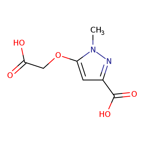 1H-Pyrazole-3-carboxylicacid,5-(carboxymethoxy)-1-methyl-(9CI)
