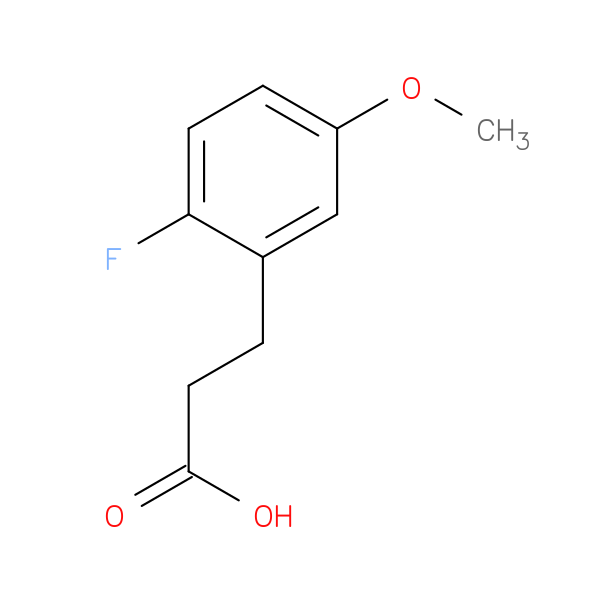 3-(2-Fluoro-5-methoxyphenyl)propanoic acid