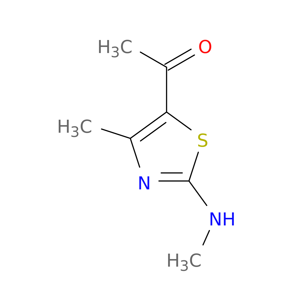 1-(4-Methyl-2-(methylamino)thiazol-5-yl)ethanone