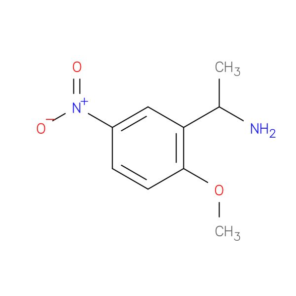 1-(2-methoxy-5-nitrophenyl)ethan-1-amine