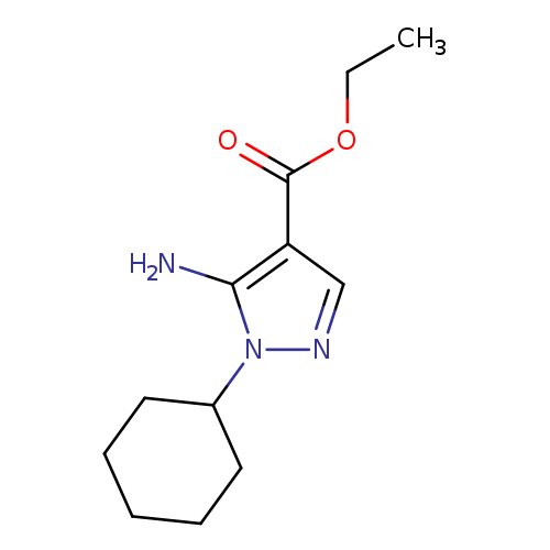 ethyl 5-amino-1-cyclohexyl-pyrazole-4-carboxylate