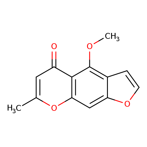 5H-Furo[3,2-g][1]benzopyran-5-one,4-methoxy-7-methyl-