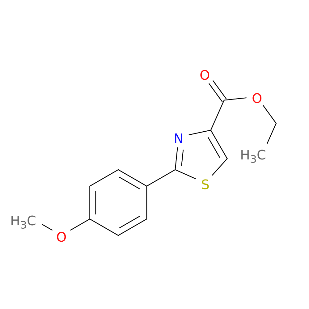 Ethyl 2-(4-methoxyphenyl)thiazole-4-carboxylate